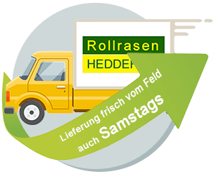 Rollrasenlieferung Samstags