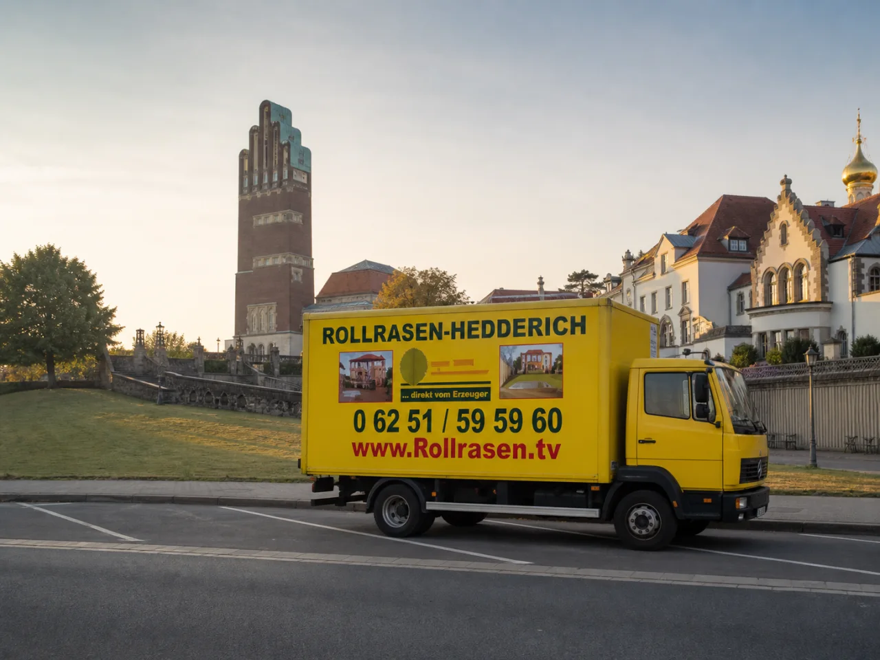 Rollrasen-Lieferung nach Darmstadt
