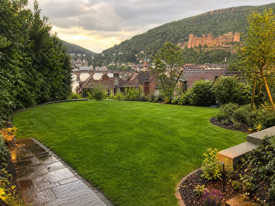 Fertiger Garten in Heidelberg