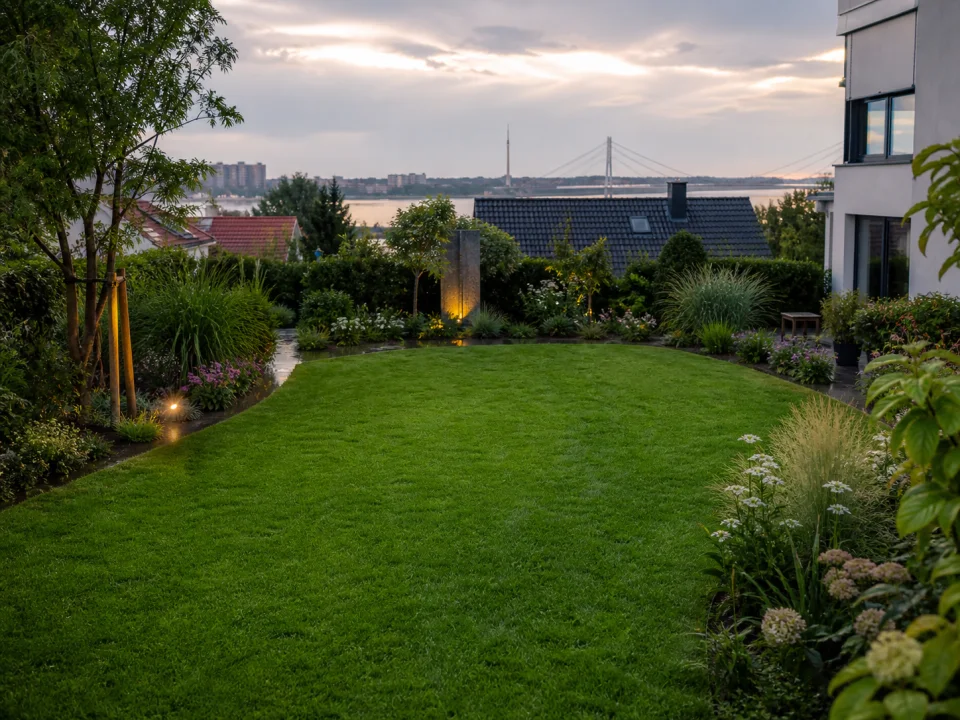 Fertiger Garten in Ludwigshafen am Rhein