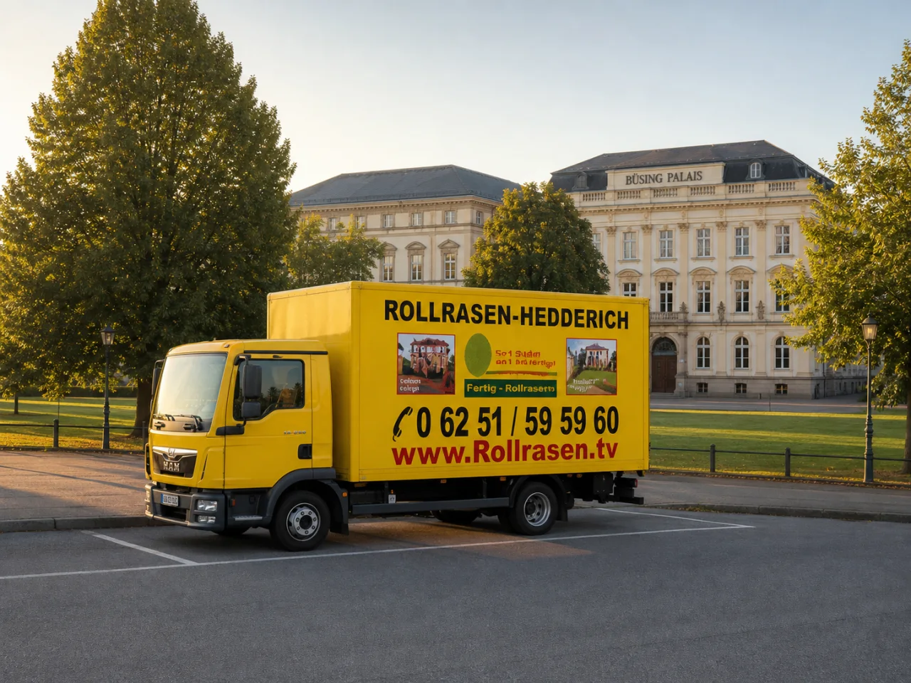 Rollrasen-Lieferung nach Offenbach am Main