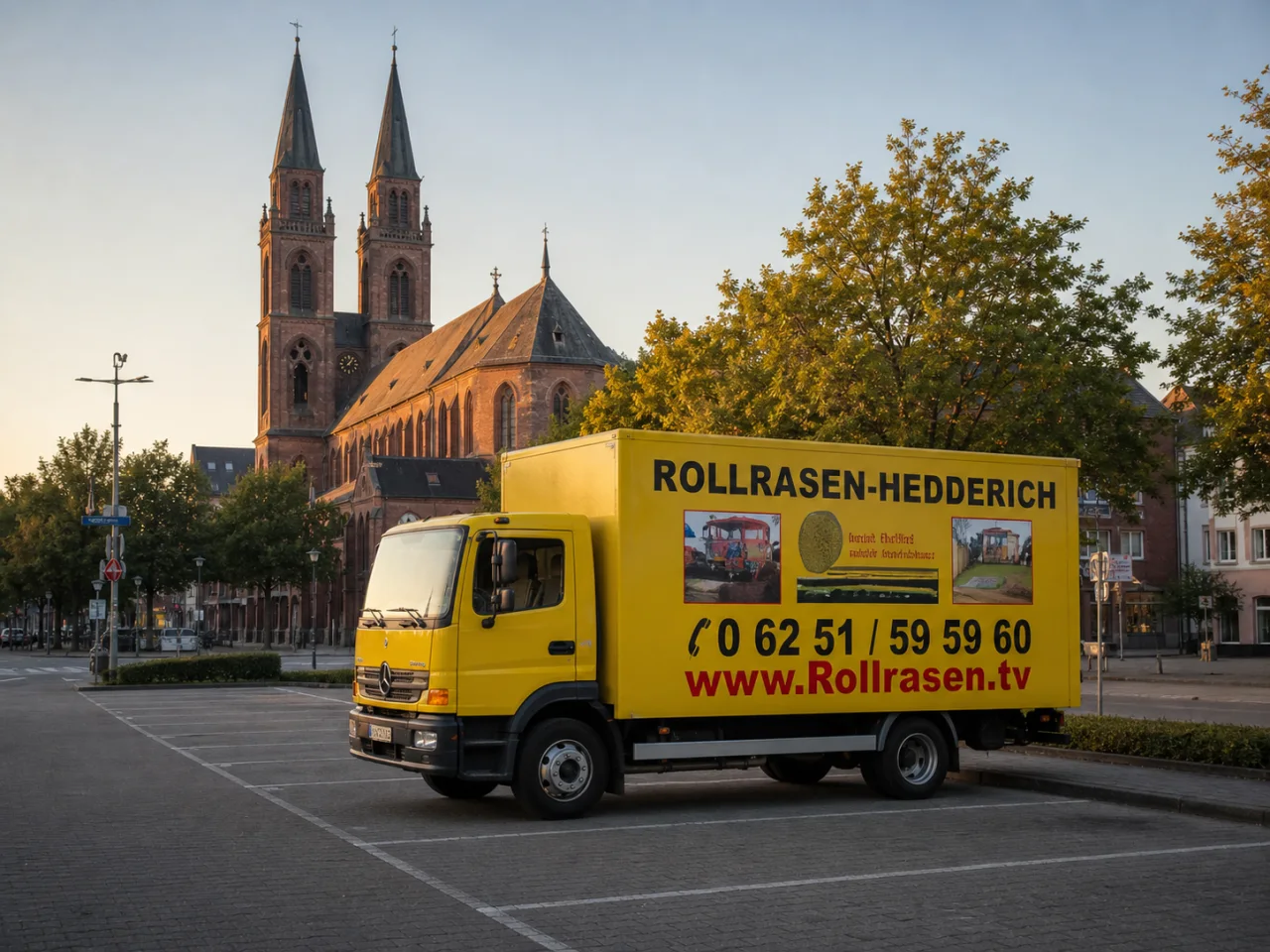 Rollrasen-Lieferung nach Viernheim