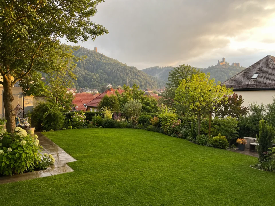 Fertiger Garten in Weinheim